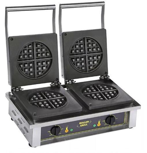 OTHER BRANDS Waffle Machine — Round Double